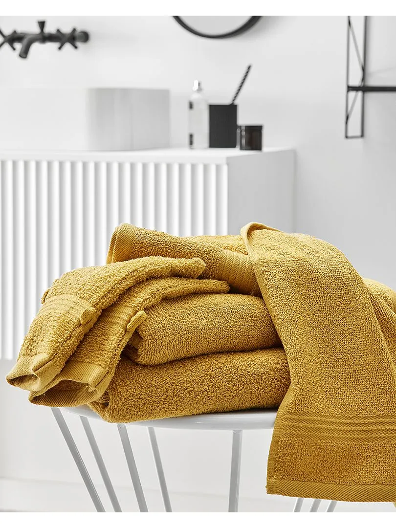 PACK DE 2 TOALLAS 30 X 50 CM  AMARILLO