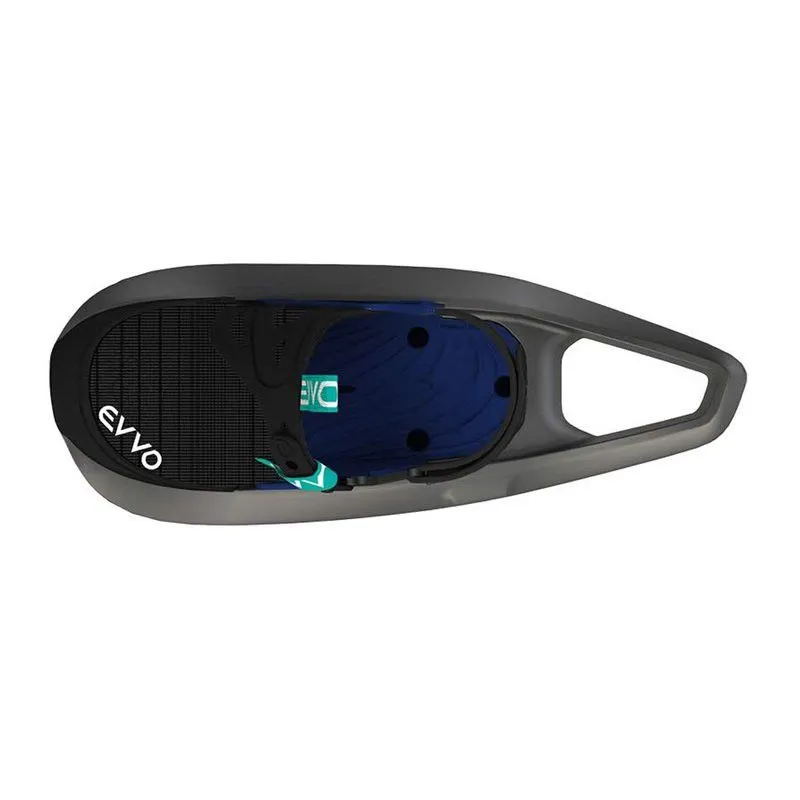 Pack de 3 raquetas EVVO (azul/negro) + bastones