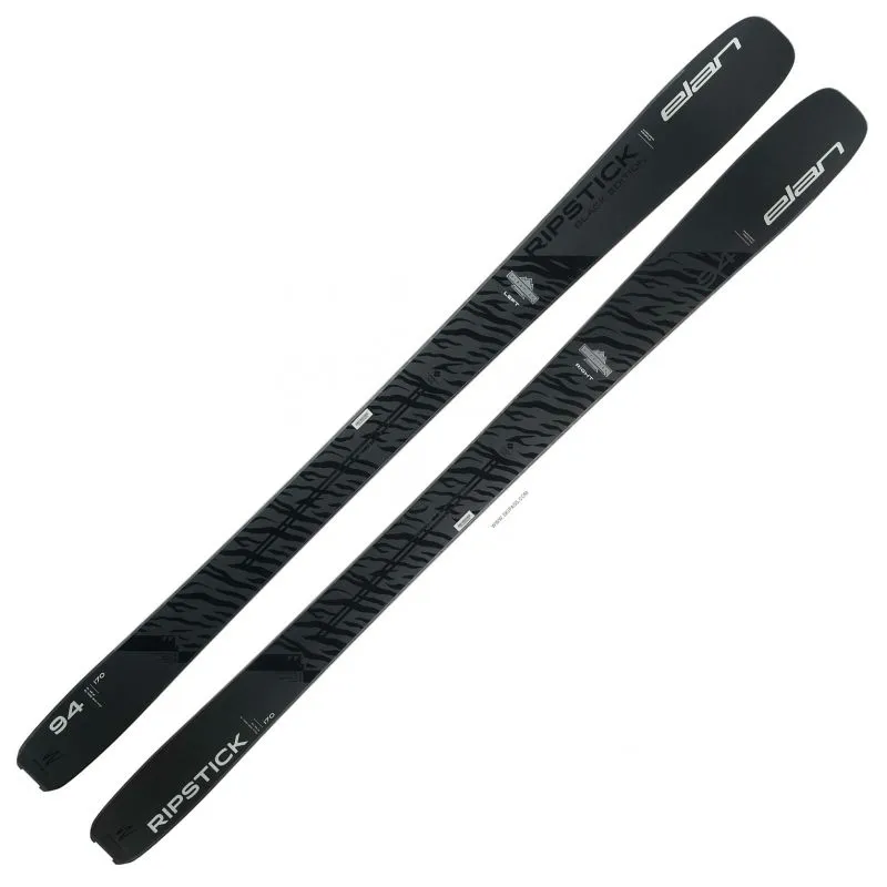 Pack esquí mujer Elan Ripstick 94 Black edition (2024) + fijación