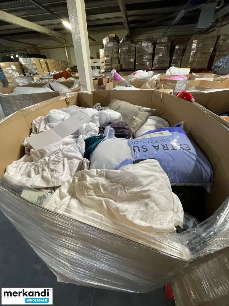 PALETS TEXTILES Y DE CAMA DE ASDA  DEVOLUCIONES DE CLIENTES Y EXCESO DE EXISTENCIAS