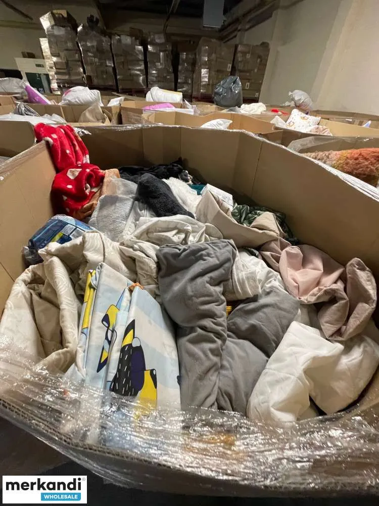 PALETS TEXTILES Y DE CAMA DE ASDA  DEVOLUCIONES DE CLIENTES Y EXCESO DE EXISTENCIAS
