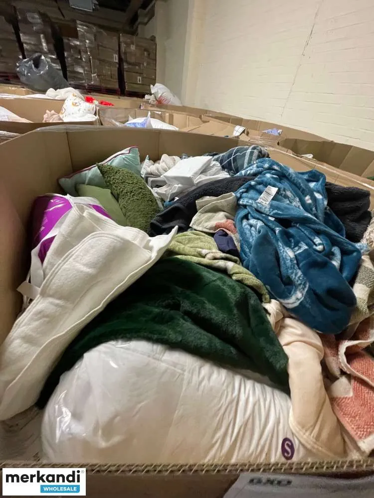 PALETS TEXTILES Y DE CAMA DE ASDA  DEVOLUCIONES DE CLIENTES Y EXCESO DE EXISTENCIAS