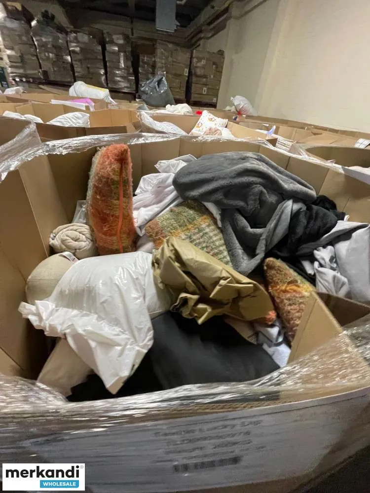 PALETS TEXTILES Y DE CAMA DE ASDA  DEVOLUCIONES DE CLIENTES Y EXCESO DE EXISTENCIAS