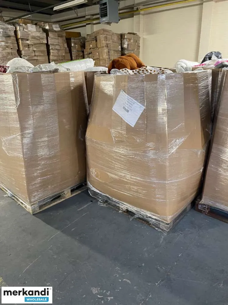 PALETS TEXTILES Y DE CAMA DE ASDA  DEVOLUCIONES DE CLIENTES Y EXCESO DE EXISTENCIAS