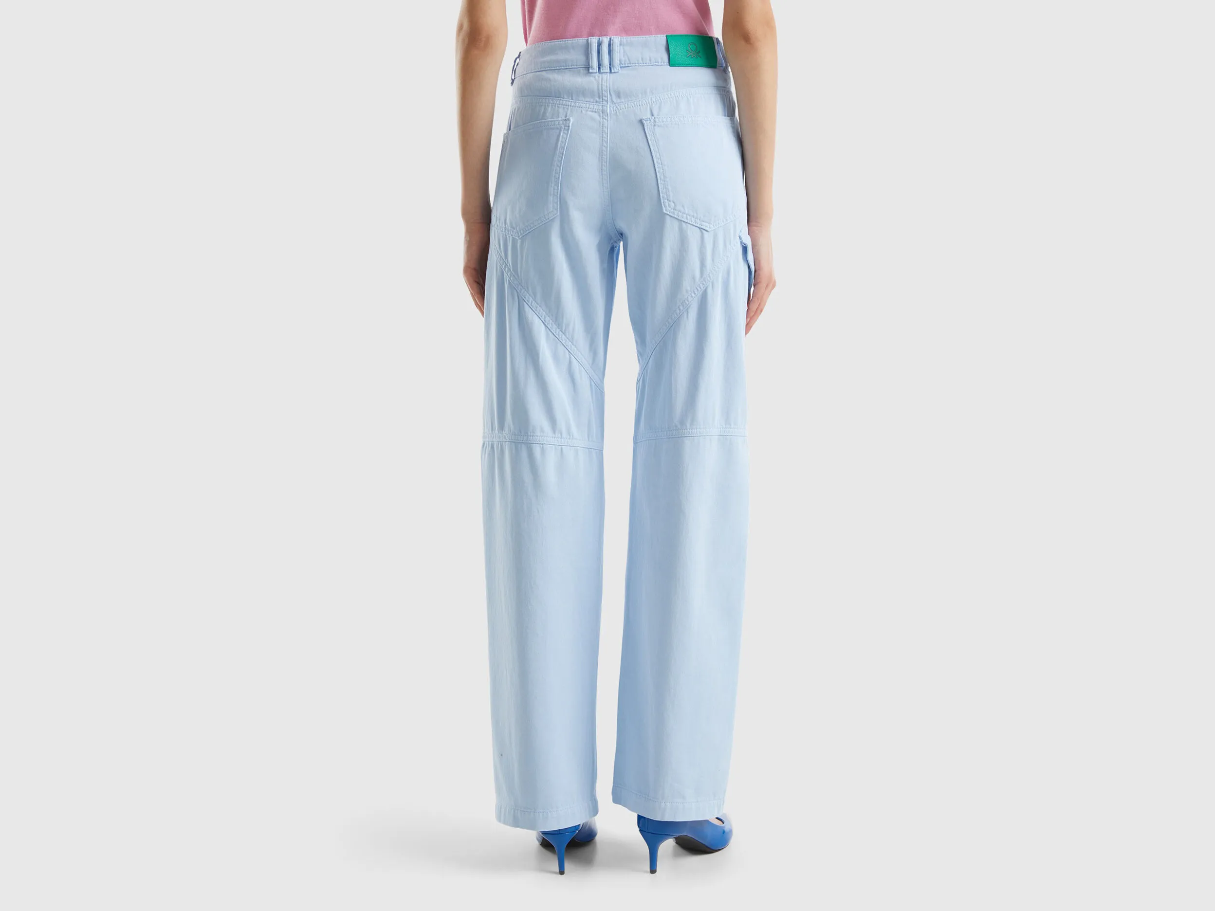 Pantalones cargo de algodón