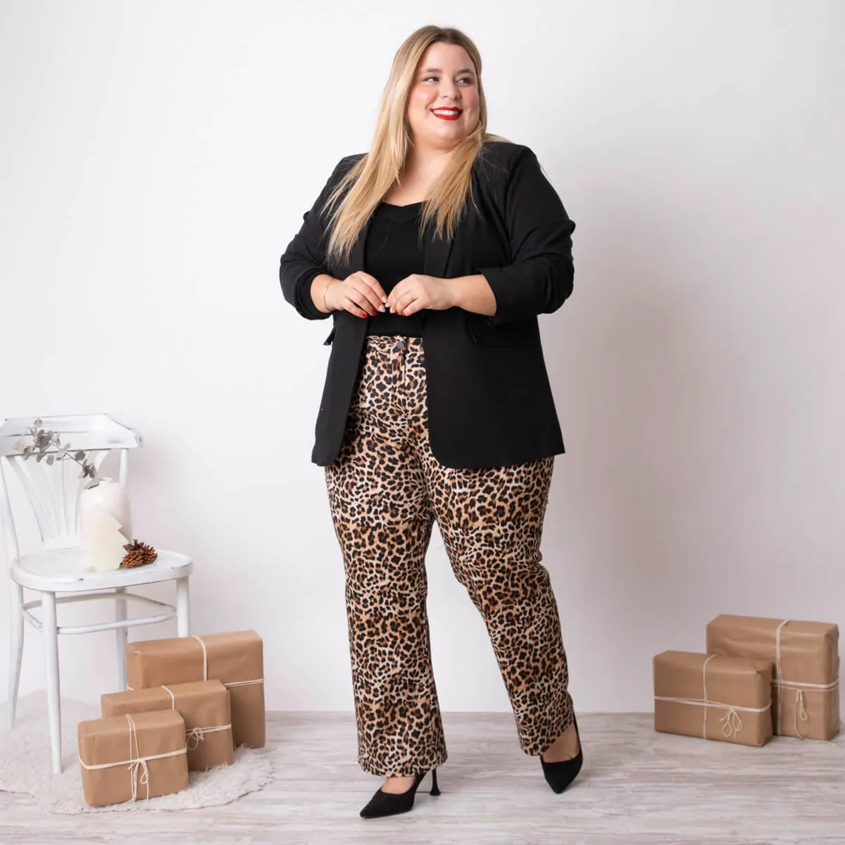 PANTALóN AITOR  LEOPARDO