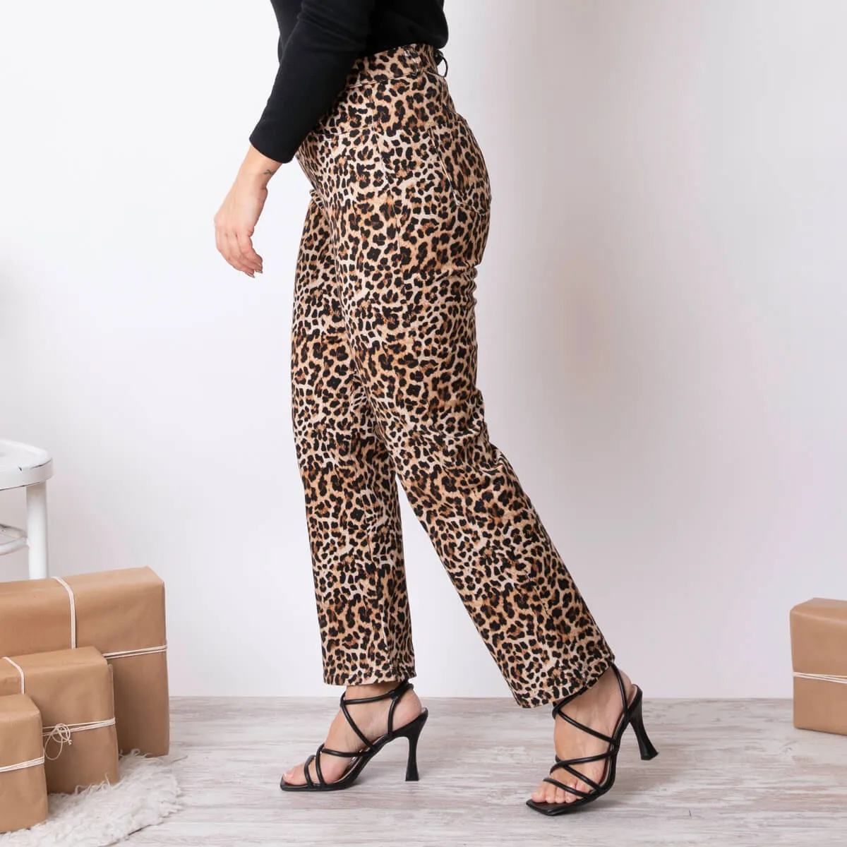 PANTALóN AITOR  LEOPARDO