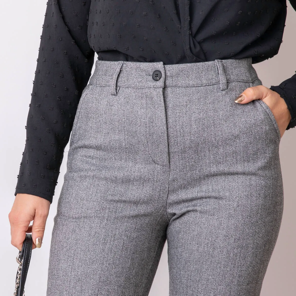 PANTALóN BUJO  GRIS