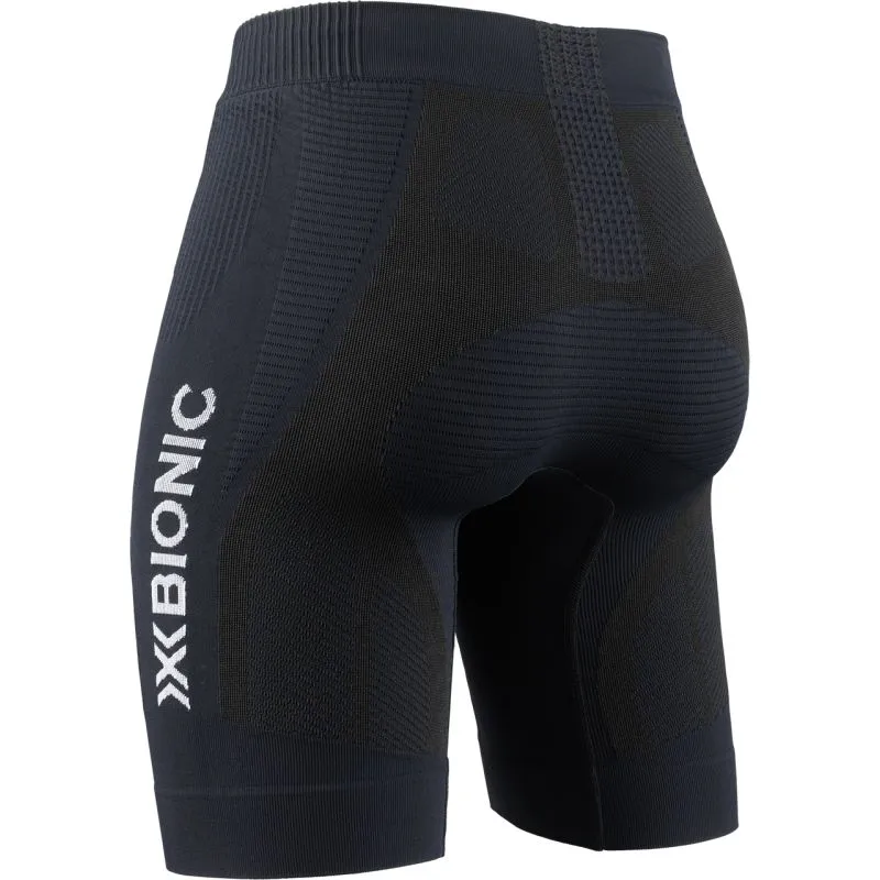 PANTALóN CORTO DE RUNNING XBIONIC THE TRICK 4.0 (NEGRO óPALO/BLANCO áRTICO) MUJER