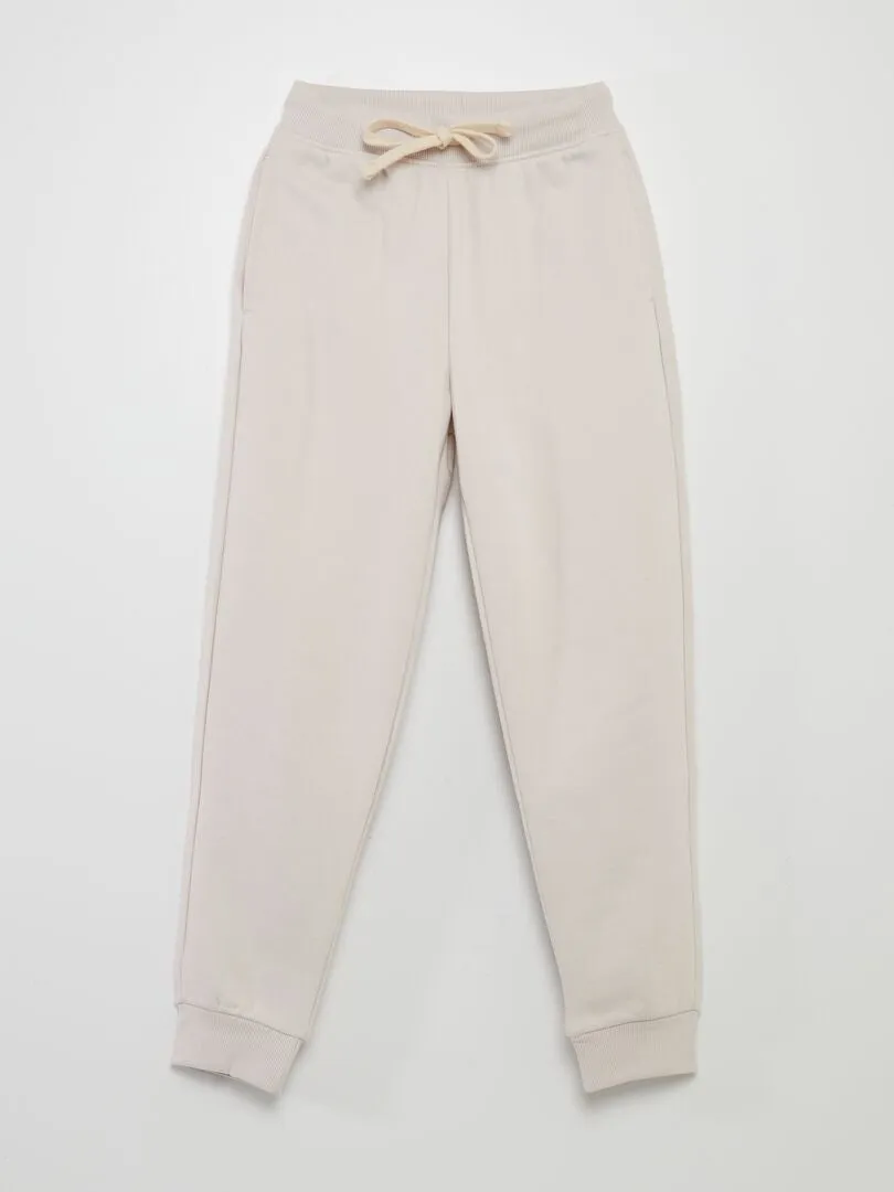 PANTALóN DE JOGGING  BLANCO