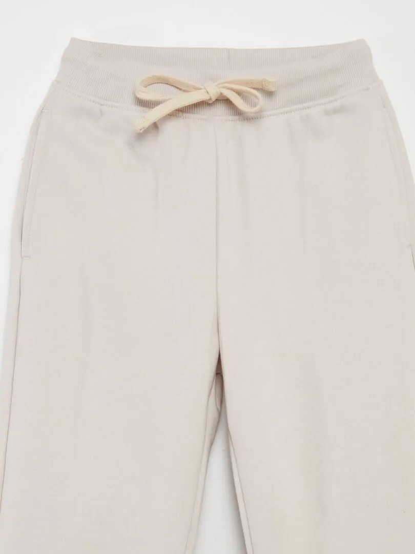 PANTALóN DE JOGGING  BLANCO