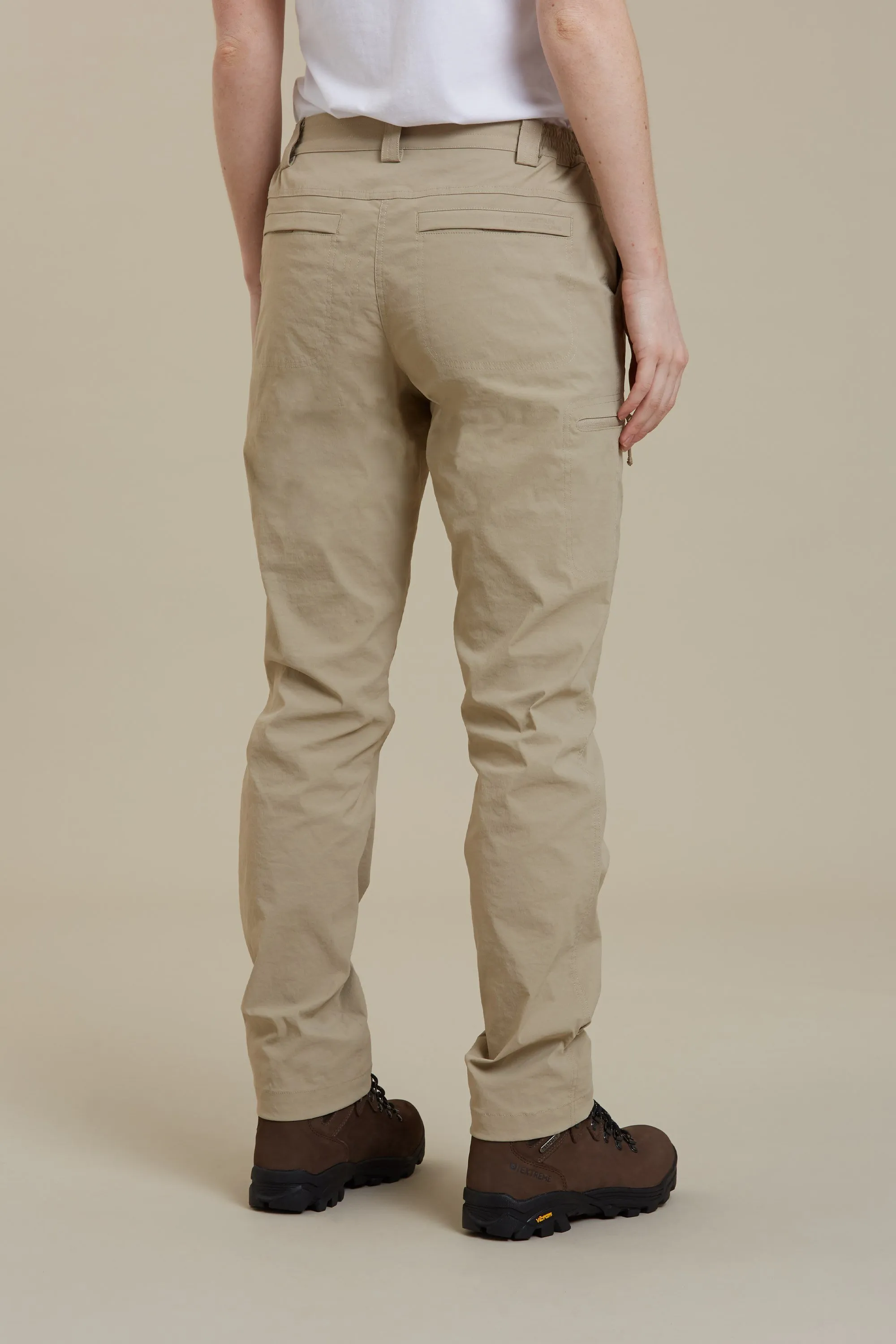 Pantalón de senderismo elástico mujer