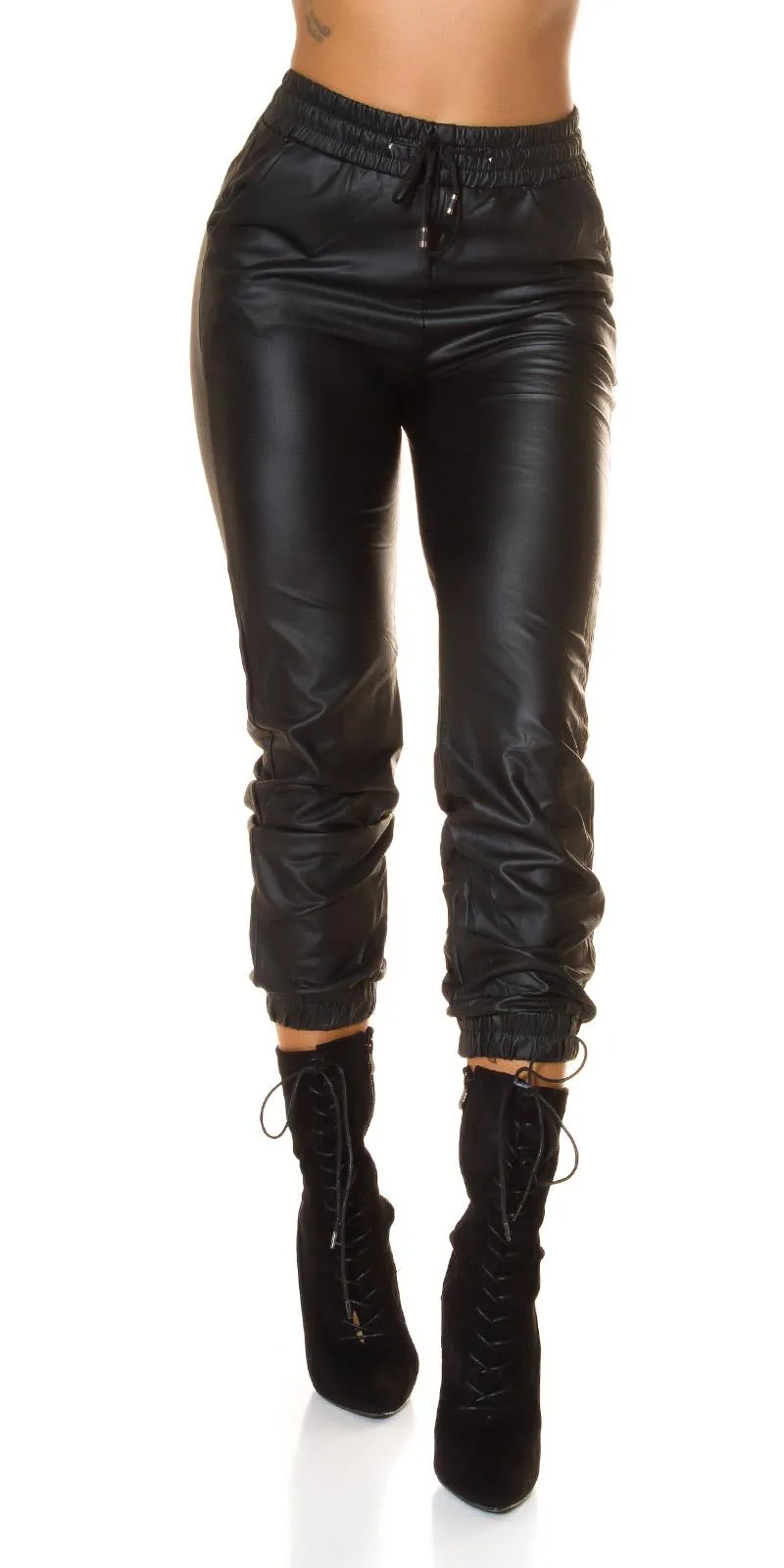 Pantalón estilo Jogger térmico negro