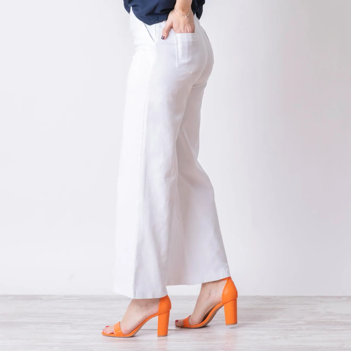 PANTALóN LELES  BLANCO