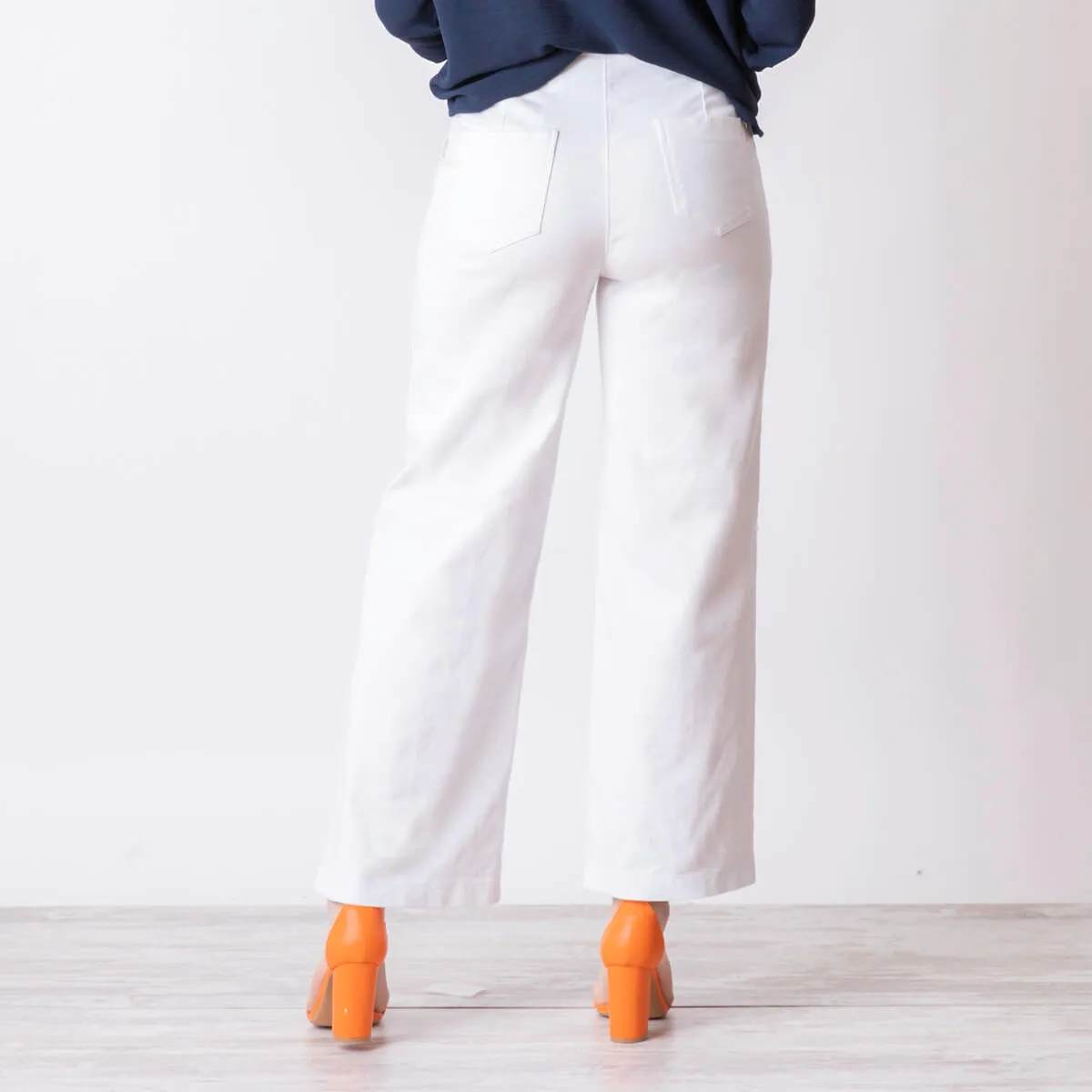 PANTALóN LELES  BLANCO