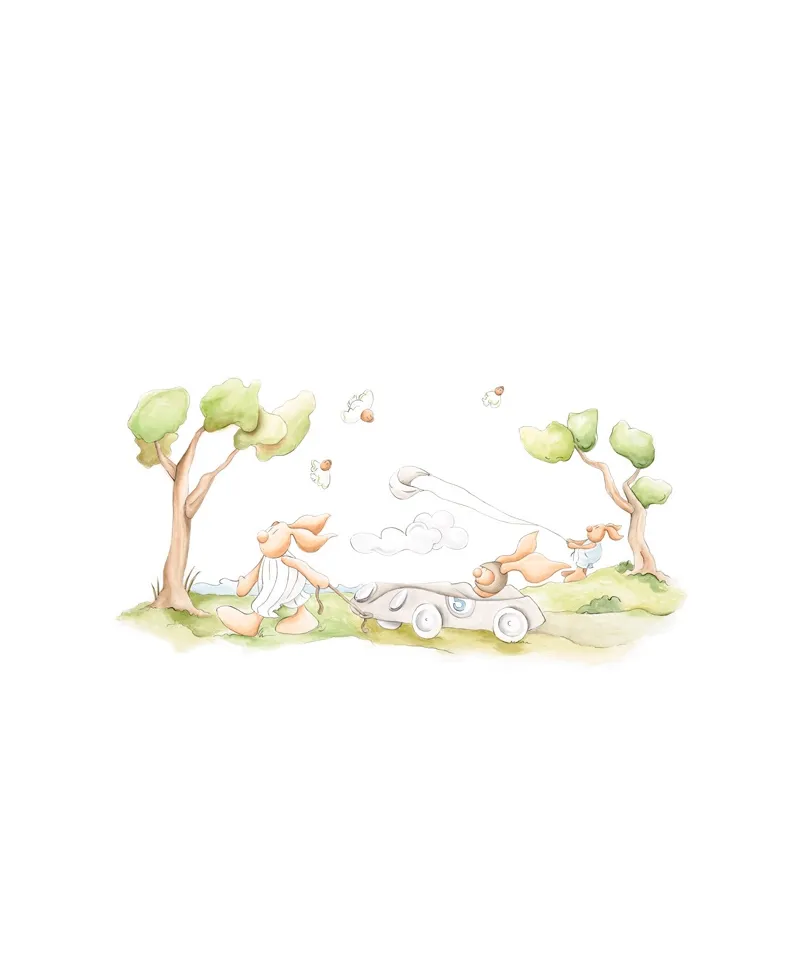Papel Pintado Infantil Car & Kite Coordonné