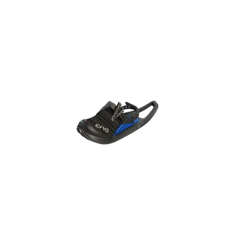 PAQUETE DE RAQUETAS DE NIEVE EVVO RAQUETAS DE NIEVE CLOUTEES N°3  M (AZUL/NEGRO) + BASTONES