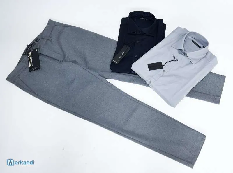 PAQUETE DE ROPA MIXTA PARA HOMBRE INDICODE PARA LA TEMPORADA PRIMAVERAVERANO | SURTIDO DE 1819 KG