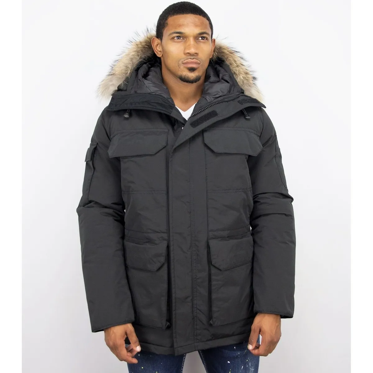 Parkas Hombre Parka De Invierno