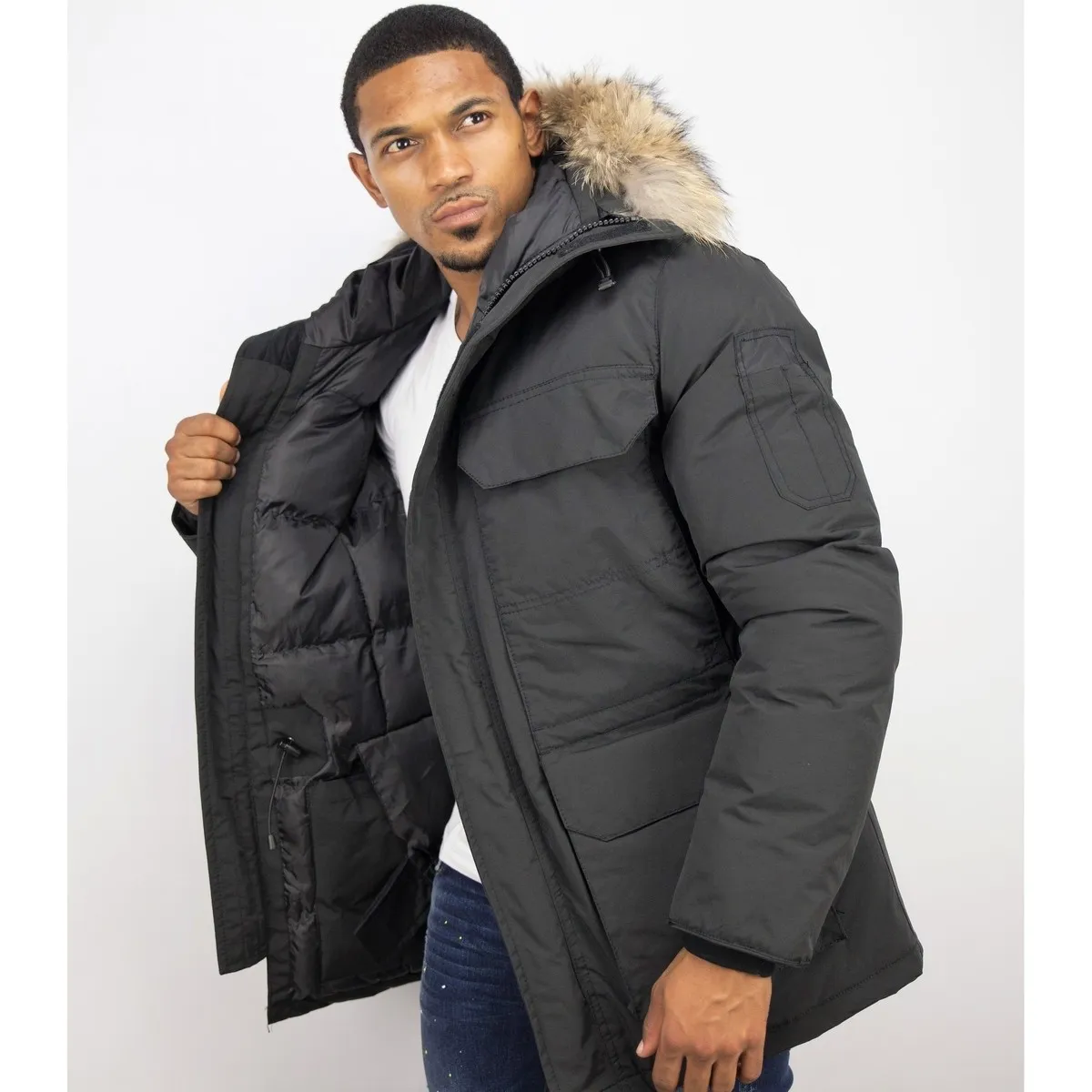 Parkas Hombre Parka De Invierno