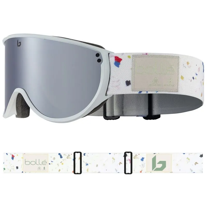 PASAMONTAñAS BOLLé ECO BLANCA (BLANCO HIELO MATE  NEGRO CROMO)