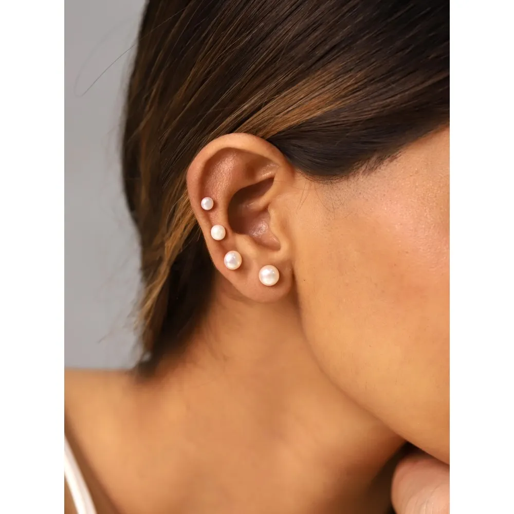 Pendiente Matilde Oro (4 mm)