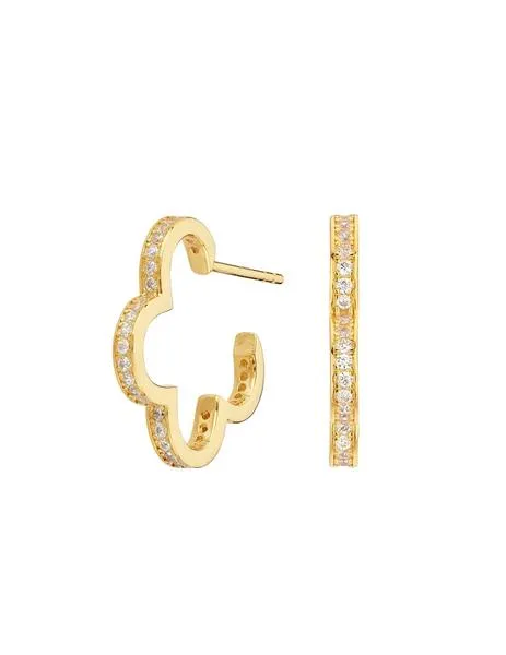 pendientes itemporality primavera oro