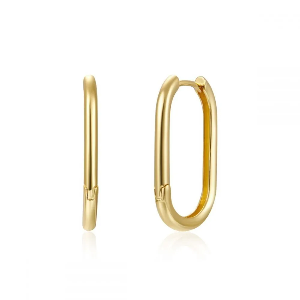 Pendientes Menka Oro 30 mm (Par)
