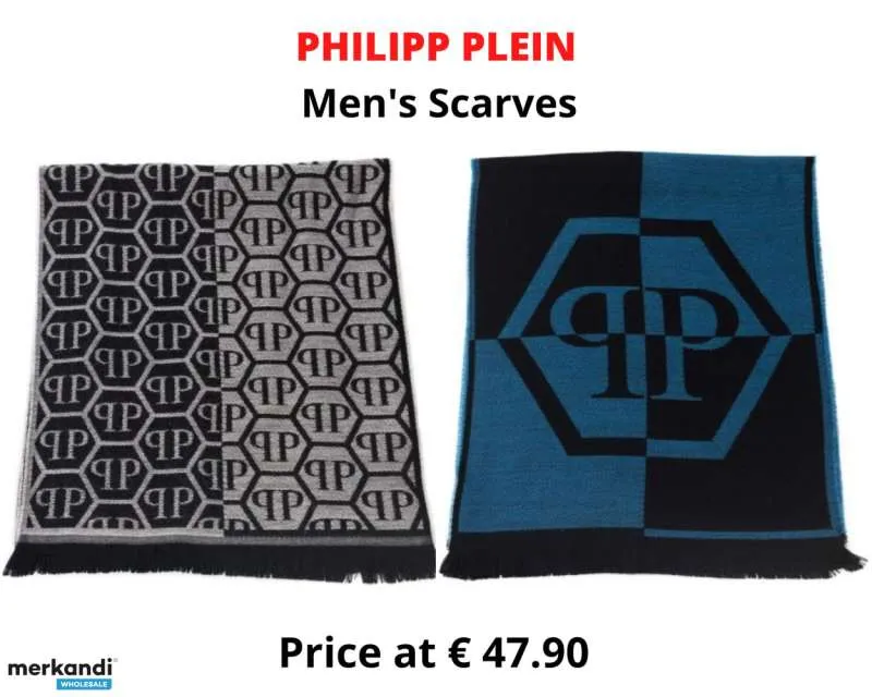 PHILIPP PLEIN BUFANDAS DE OTOÑO INVIERNO PARA HOMBRE STOCK