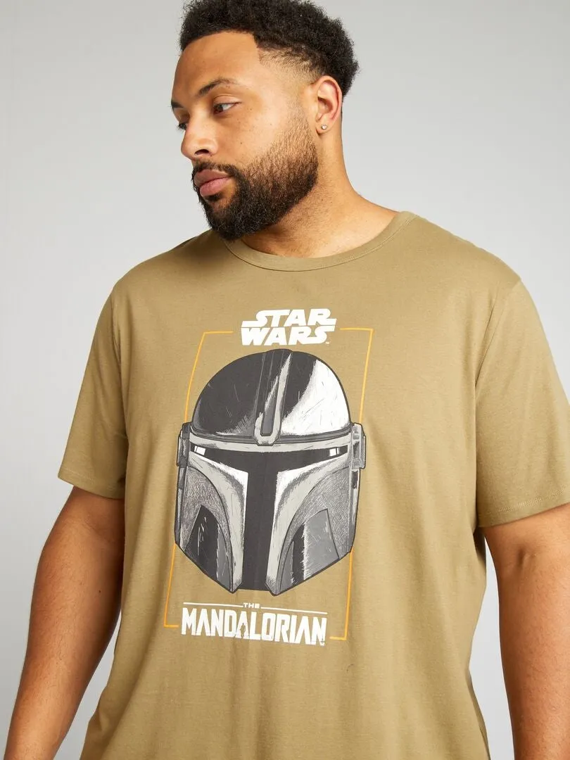 PIJAMA CORTO 'STAR WARS'  2 PIEZAS  KAKI