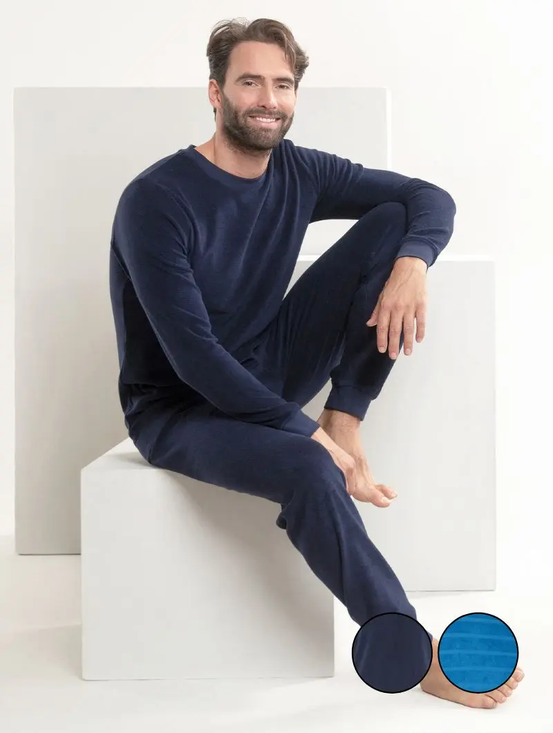 Pijama felpa hombre 100% ecológico
