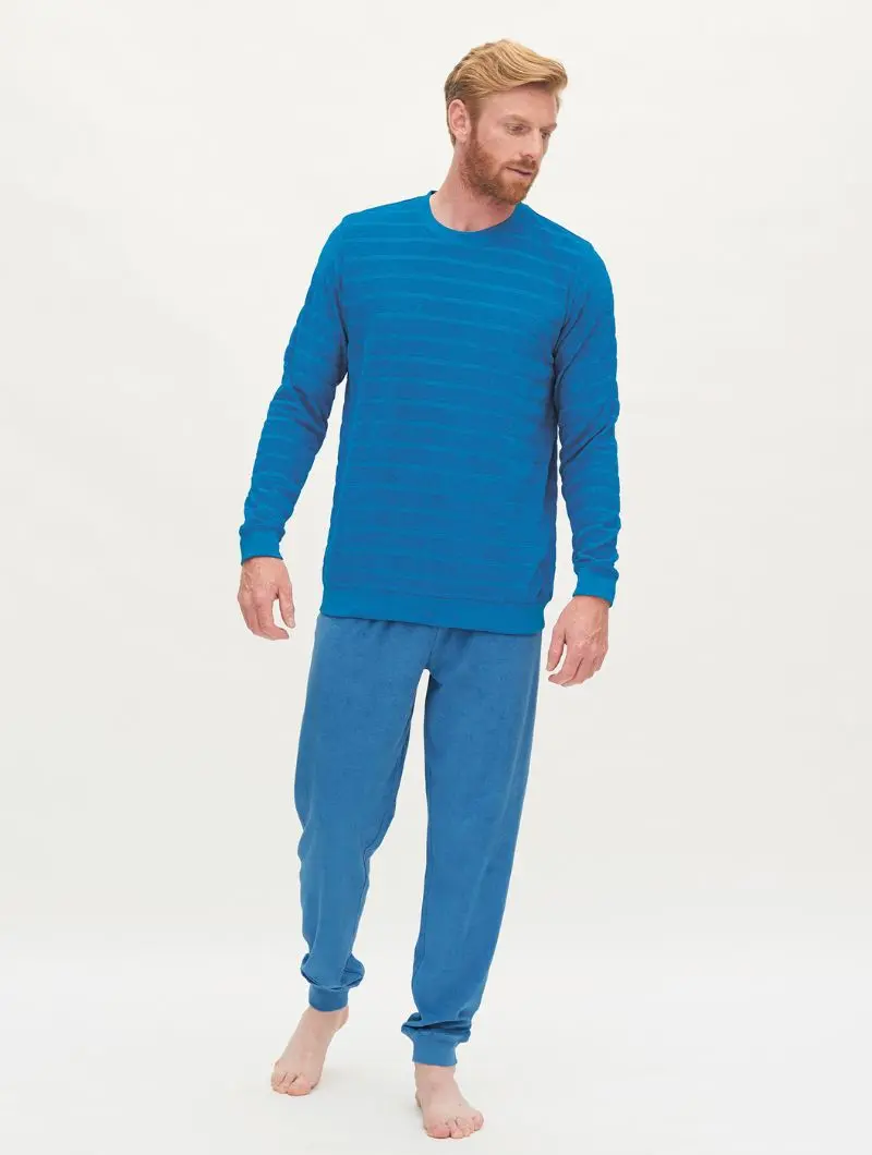 Pijama felpa hombre 100% ecológico