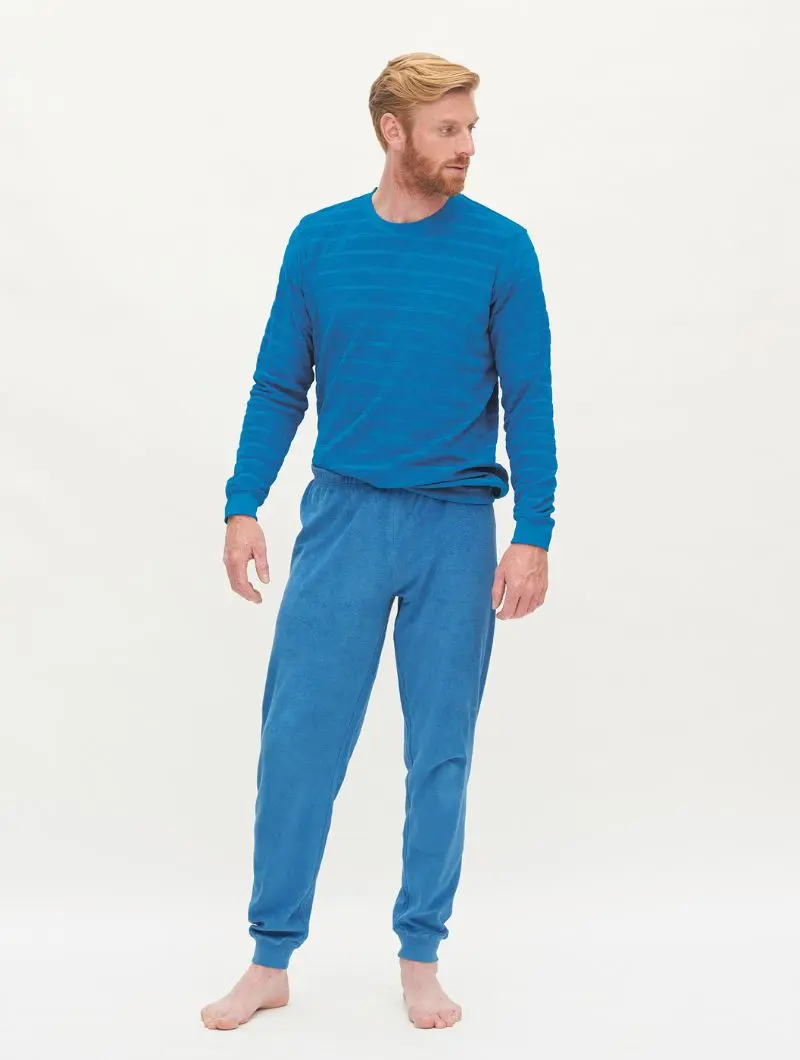 Pijama felpa hombre 100% ecológico