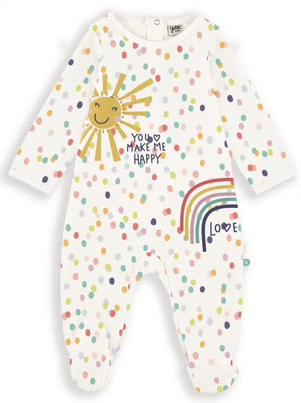 Pijama Pelele bebé niña primavera YATSI Happy