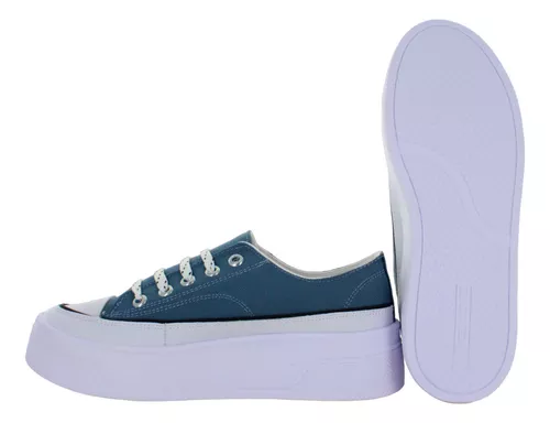 Pink Latte Tenis Moda Suela Gruesa Vestir Casual Mujer 86321
