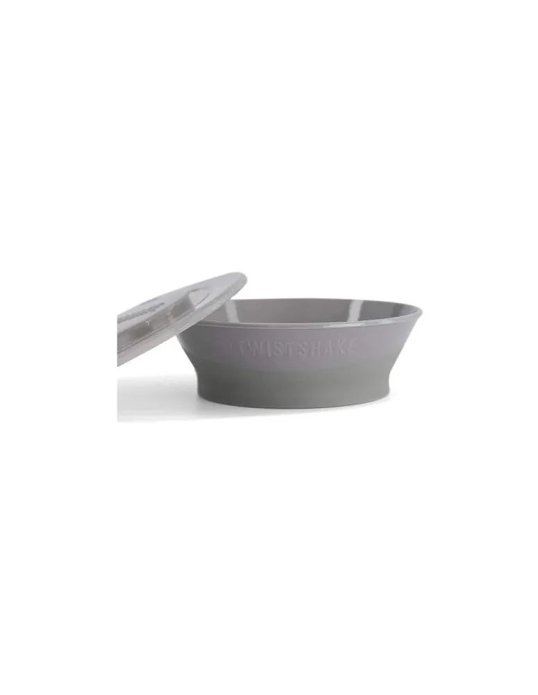PLATO BOWL GRIS TWISTSHAKE