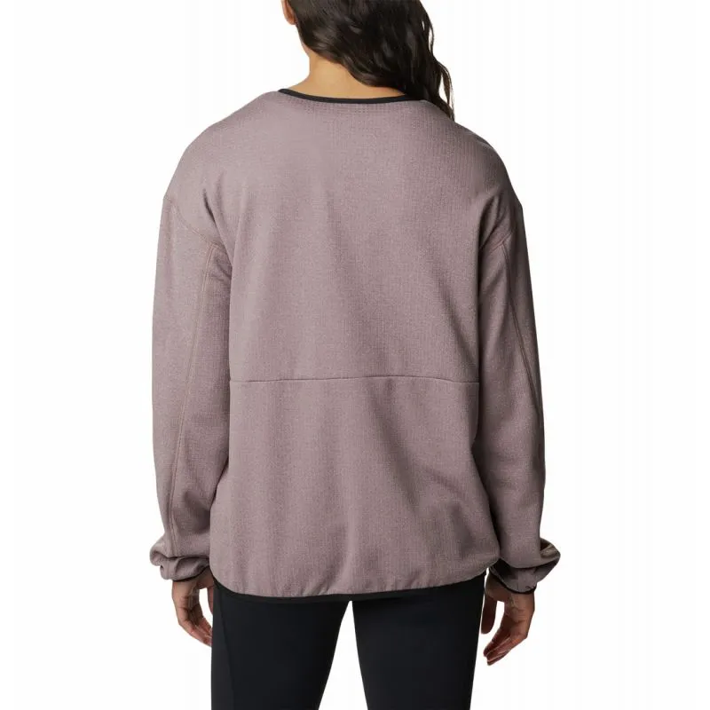 Polar COLUMBIA W Coral Ridge™ 1/2 Zip Midlayer (rosa) para mujer