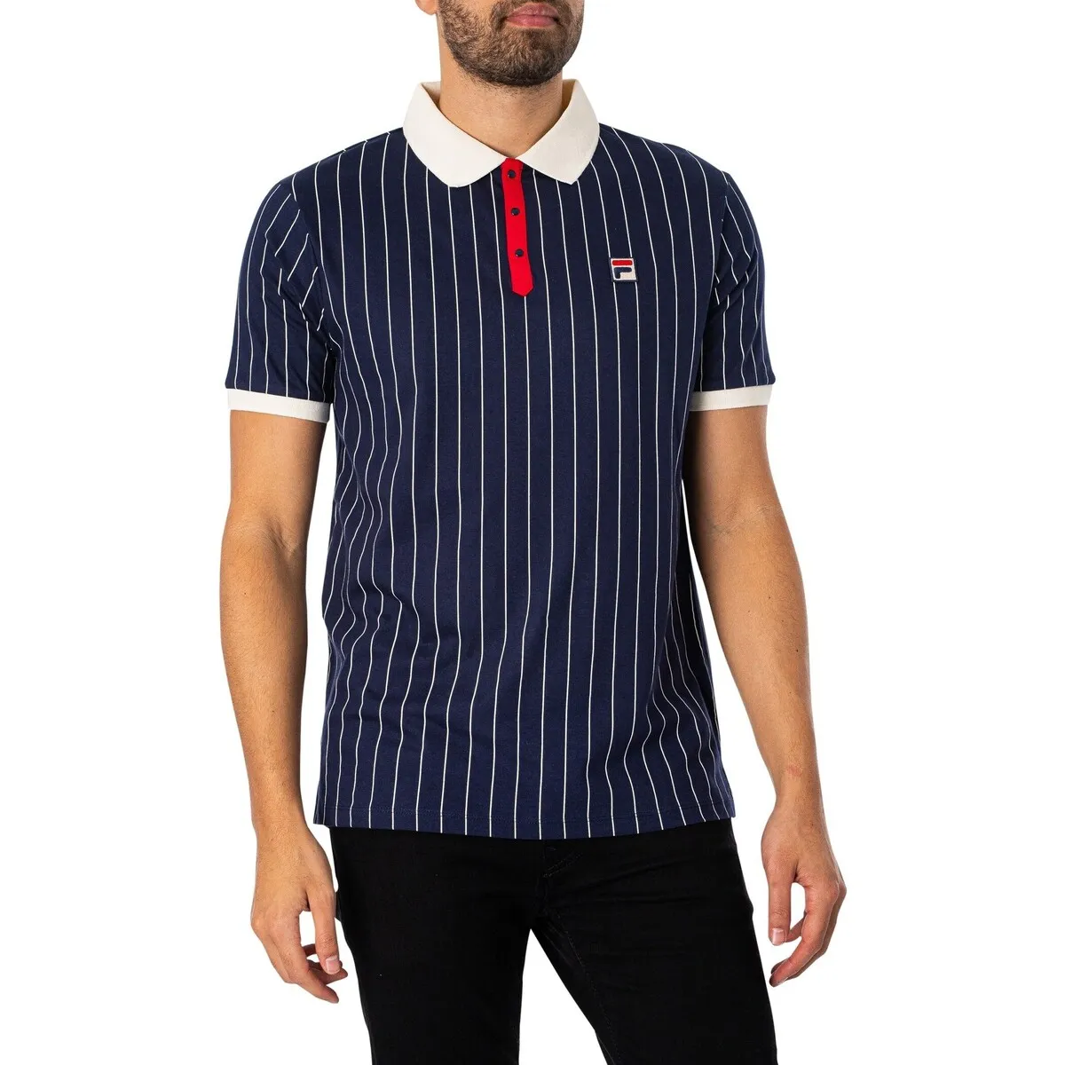 Polo Clásico De Rayas Vintage