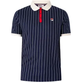Polo Clásico De Rayas Vintage