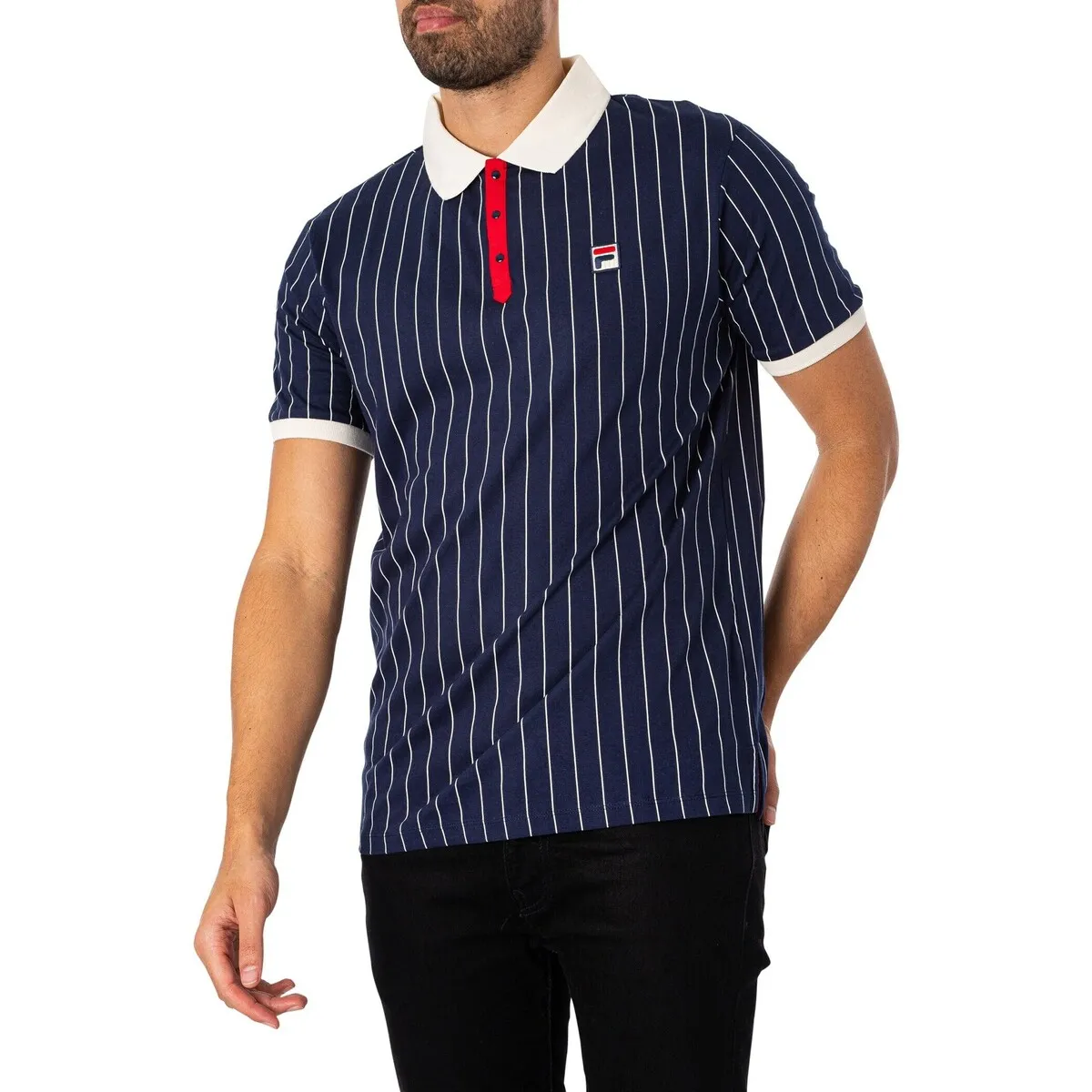 Polo Clásico De Rayas Vintage