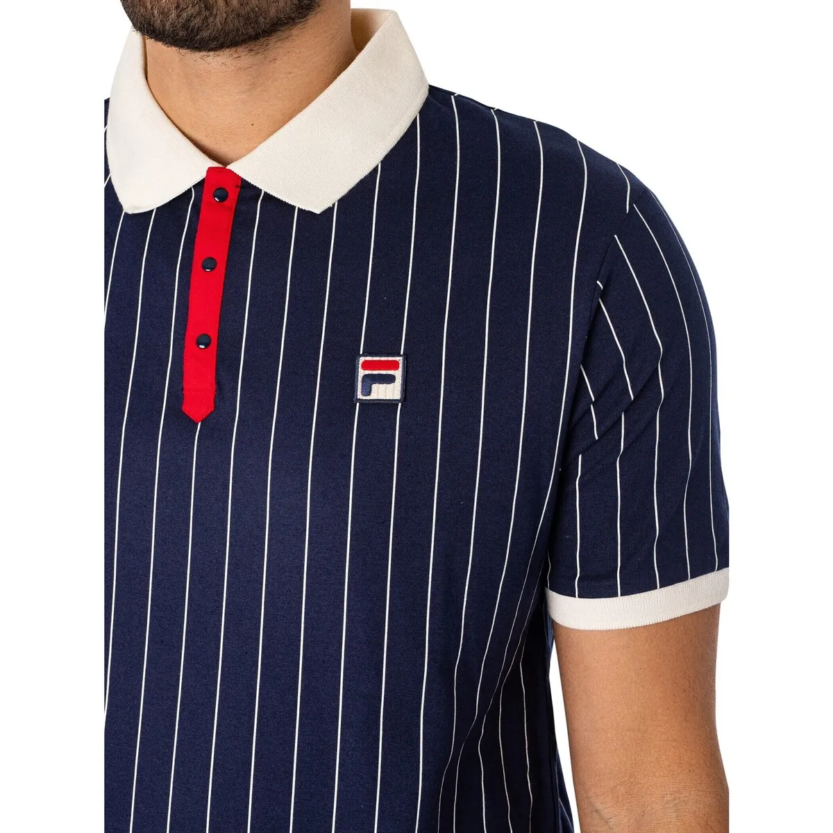 Polo Clásico De Rayas Vintage
