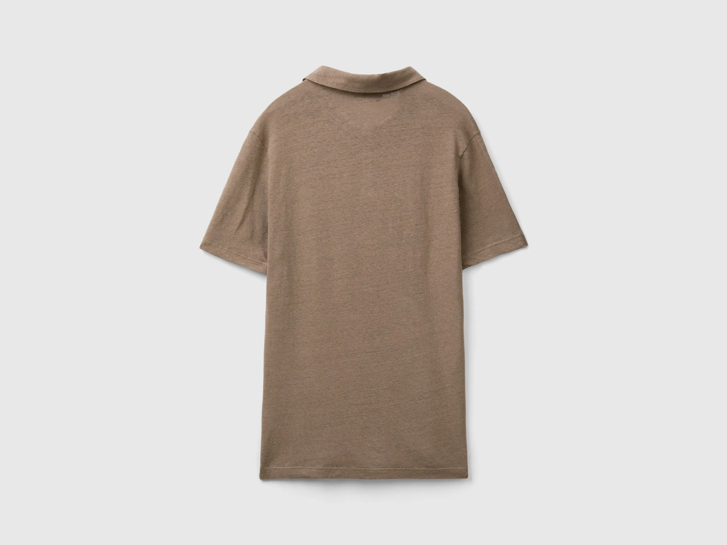 Polo de lino mixto