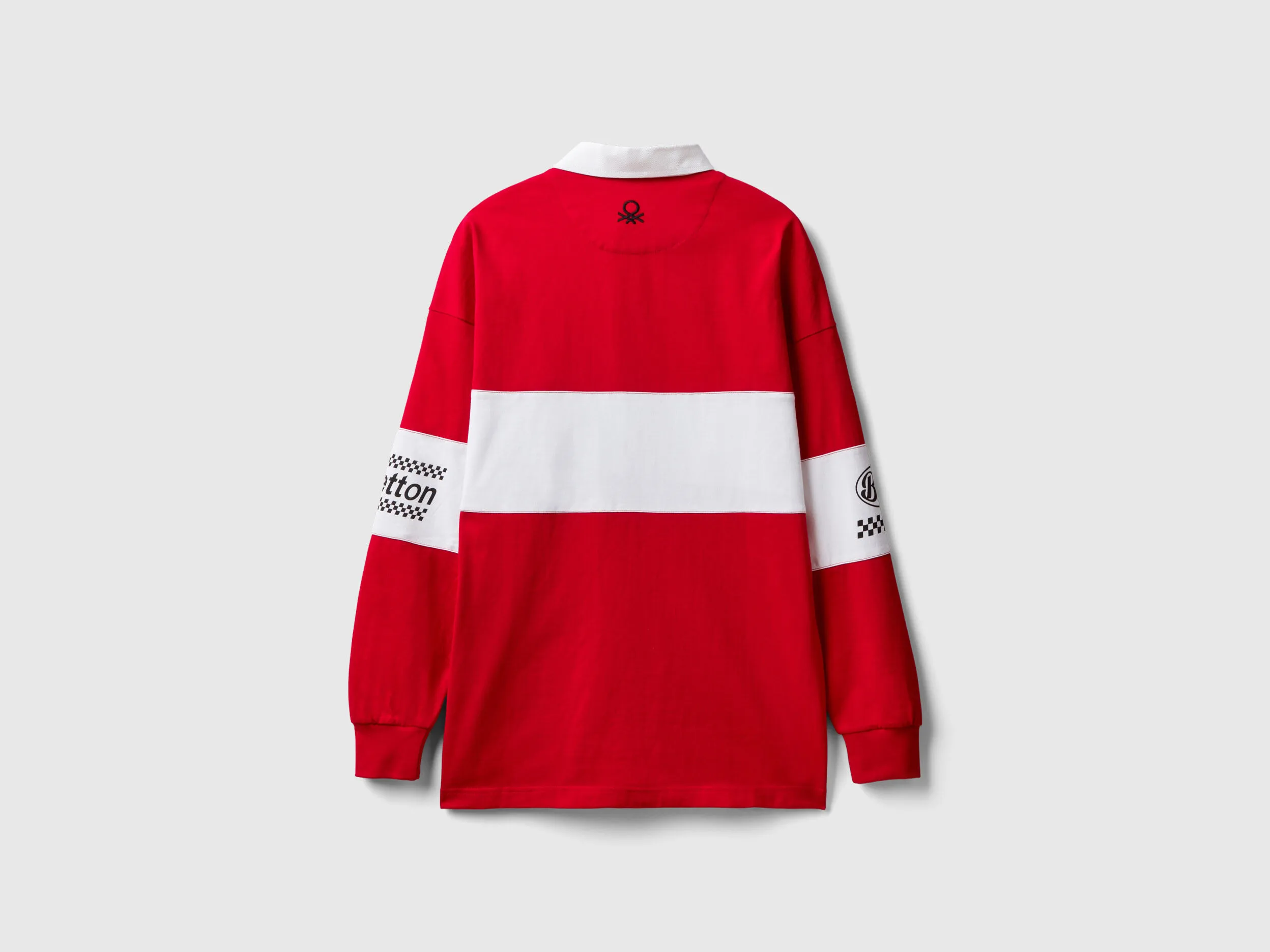Polo rojo de rugby