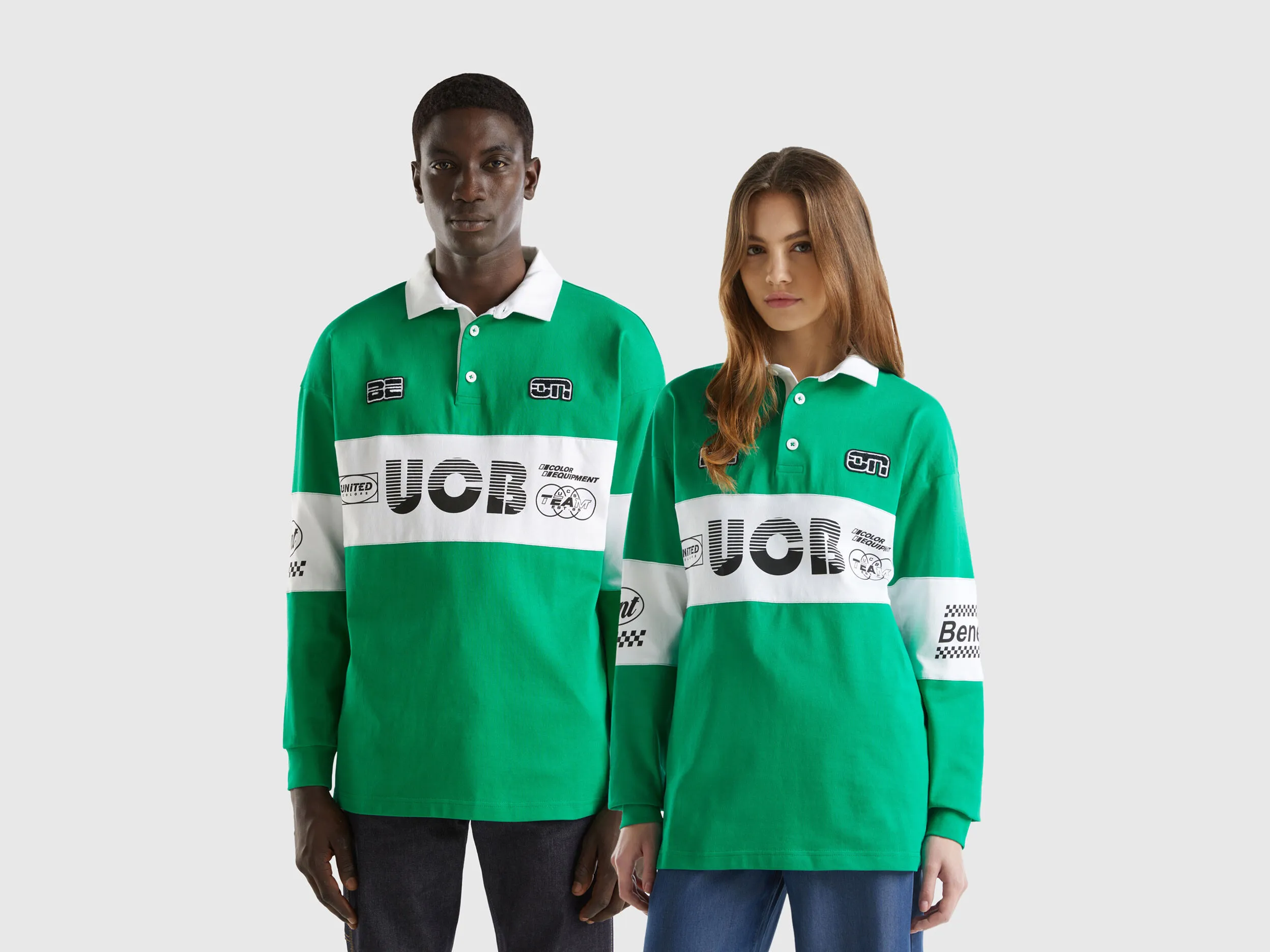 Polo verde de rugby