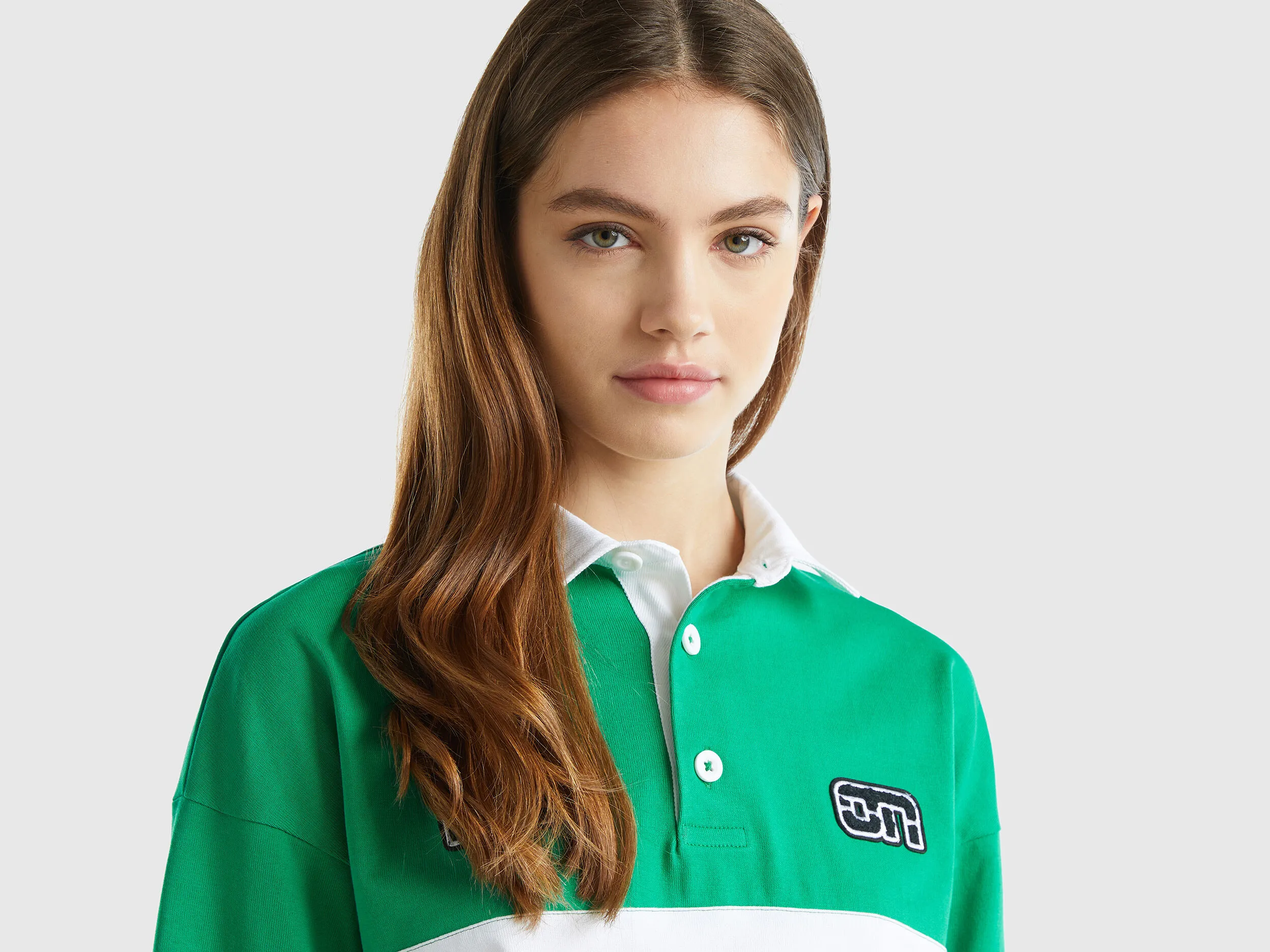 Polo verde de rugby
