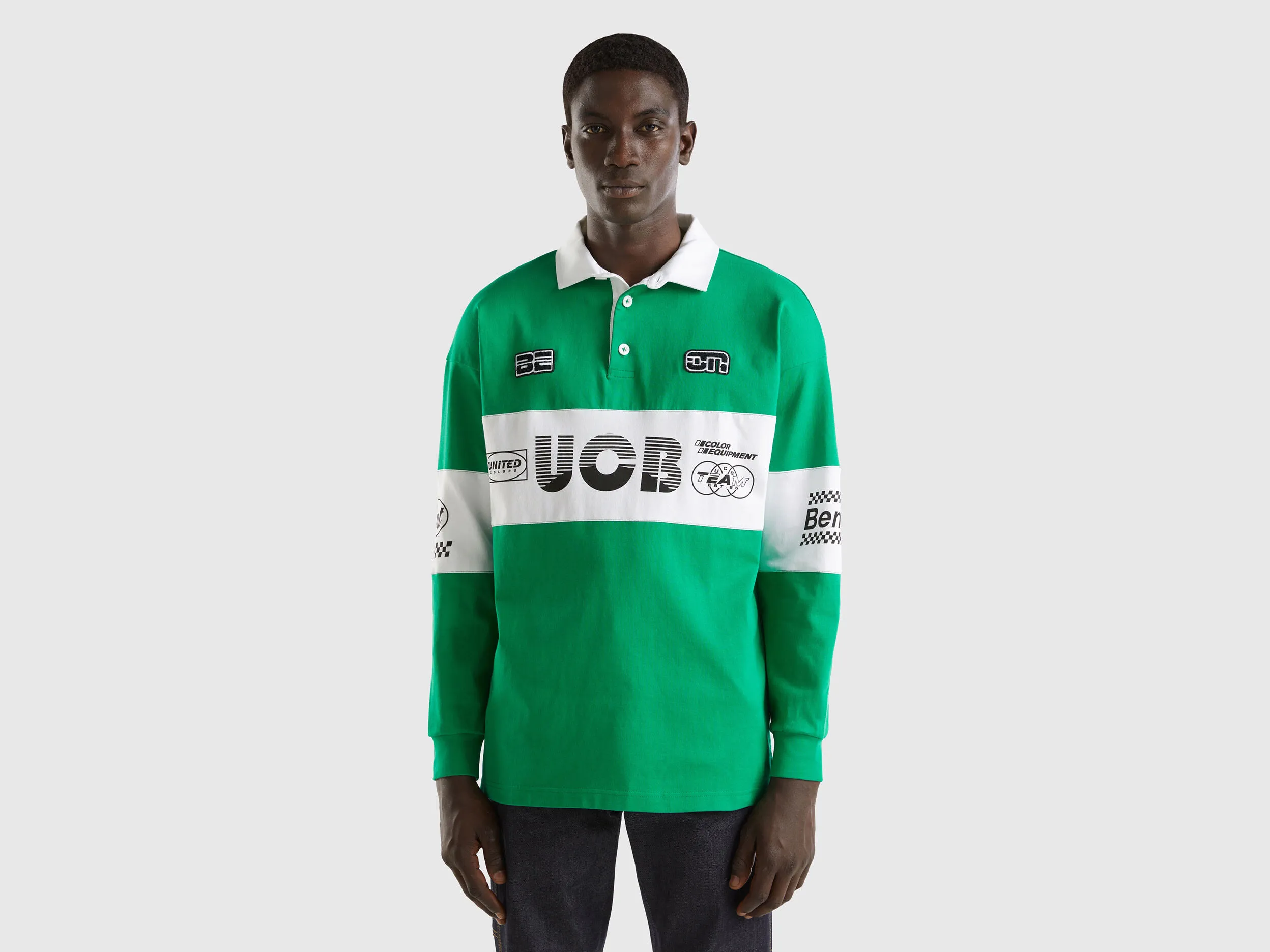 Polo verde de rugby
