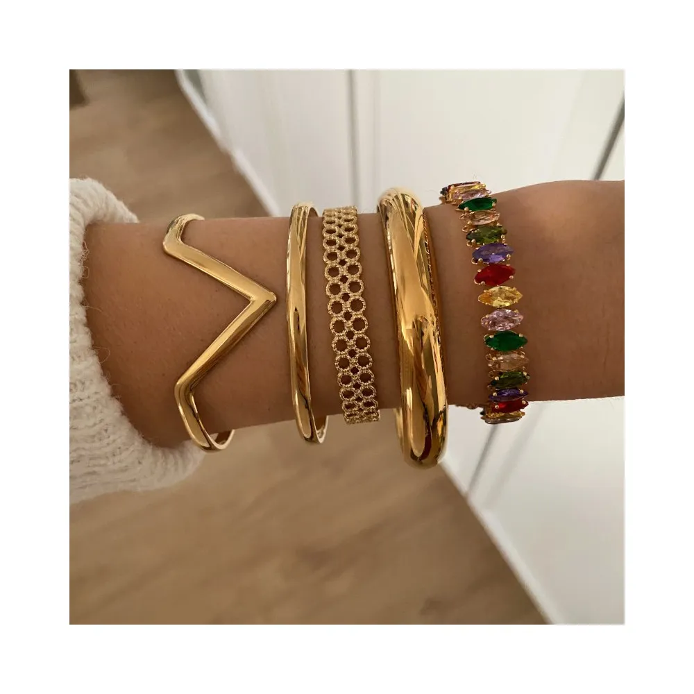 Pulsera Amelie 15 mm Oro
