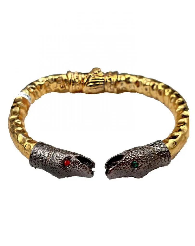 PULSERAS DORADAS DE MUJER CON EXOTICO DISEÑO DE SERPIENTES