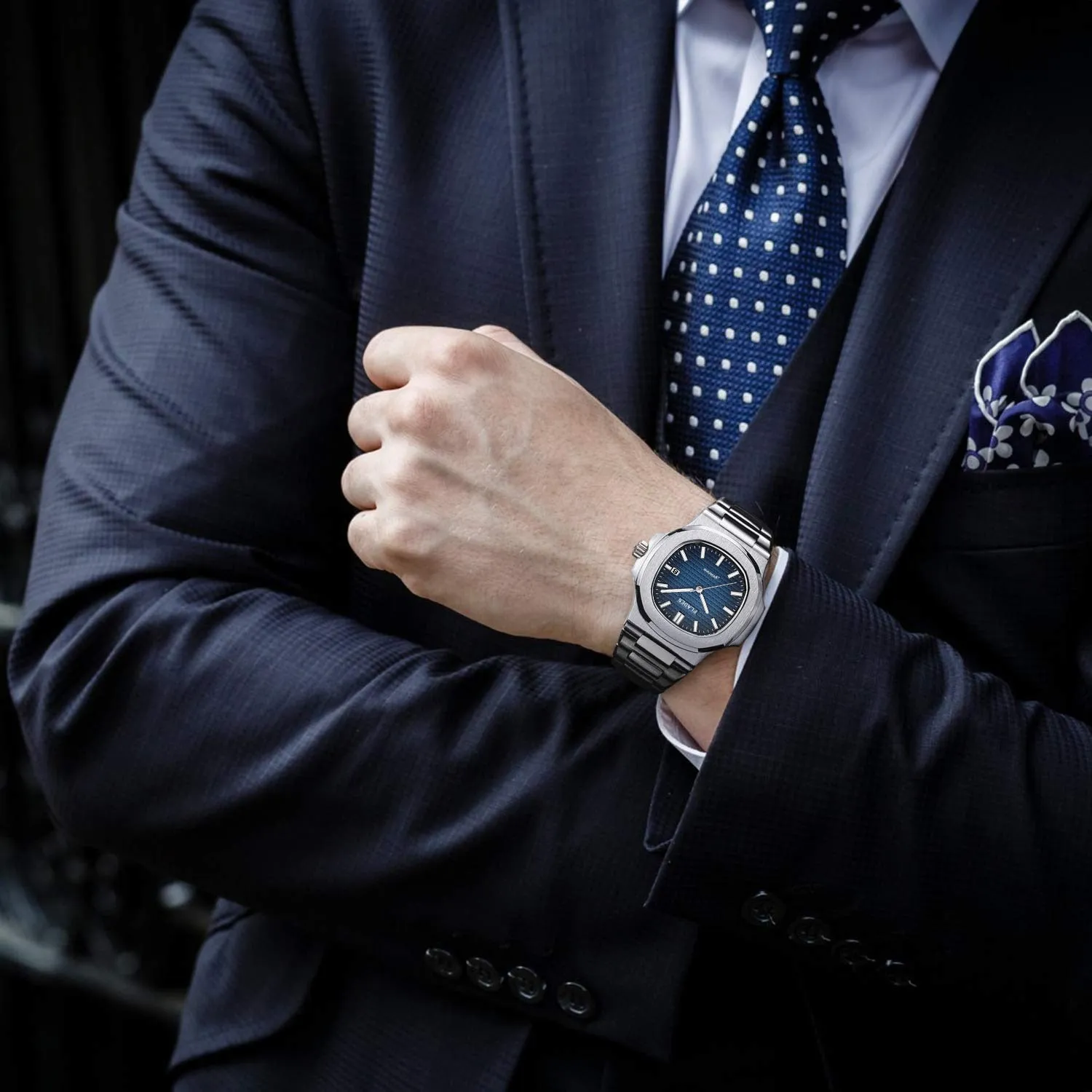 Reloj De Negocio A Prueba De Agua Para Hombre