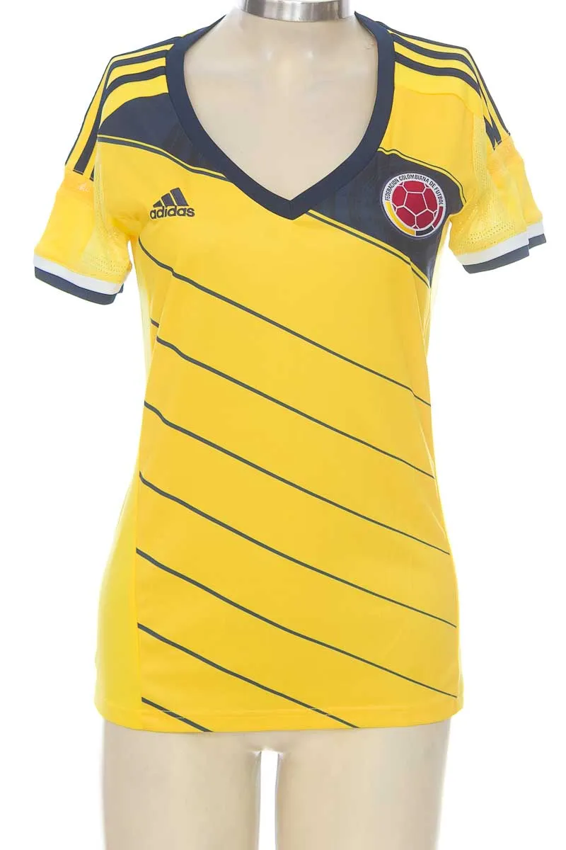 ROPA DEPORTIVA / SALIDA DE BAñO COLOR AMARILLO  ADIDAS